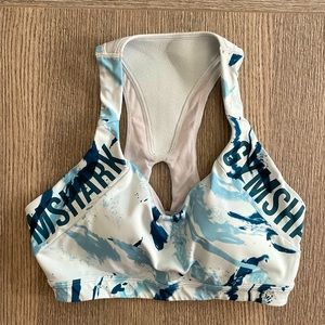 Gymshark Power Sports Bra - Light Blue (S)